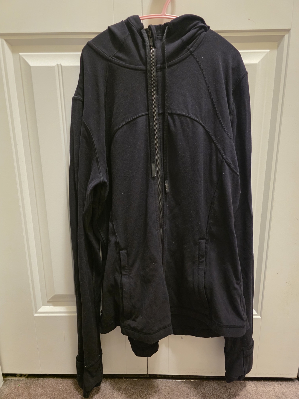 Lululemon Hooded Zip-Up Sweater Jacket - Black